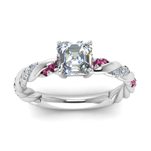 Twisted Vine Engagement Ring