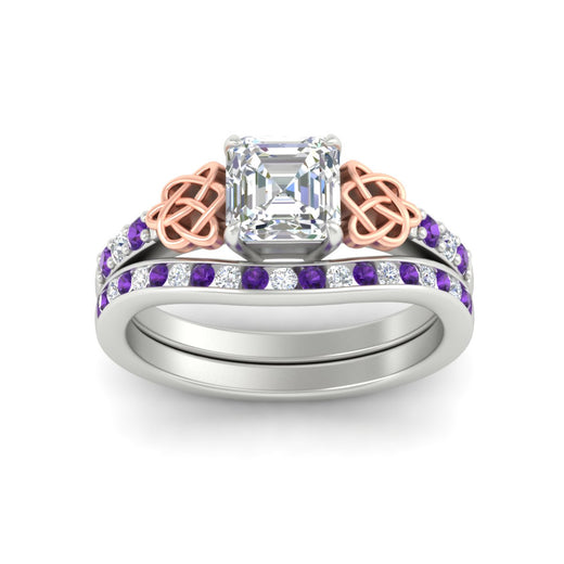 asscher-cut-purple-topaz-channel-band-celtic-bridal-set-in-white-gold-fdens2255asgvitoangle5-nl-wg-ws2.jpg
