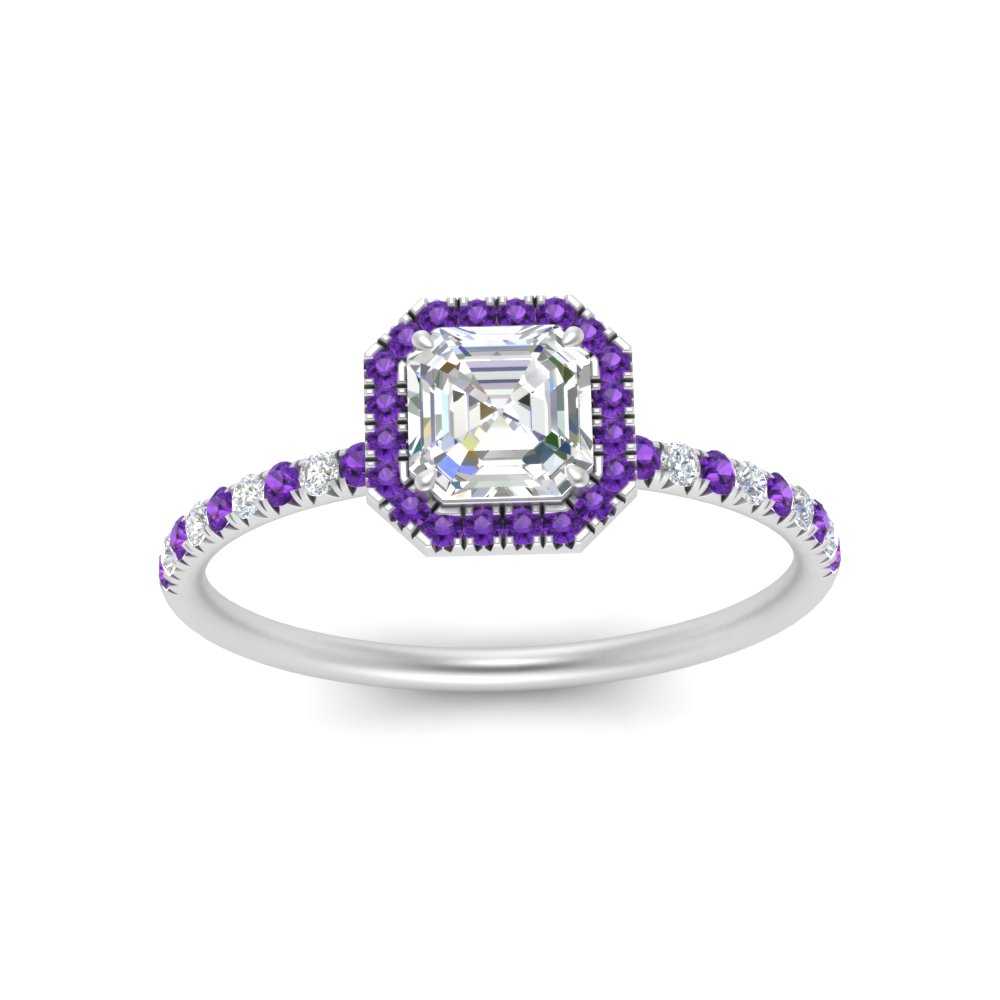 asscher-cut-purple-topaz-halo-petite-engagement-ring-in-white-gold-FD8523ASRGVITOANGLE3-NL-WG