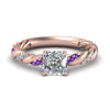 Load image into Gallery viewer, Twisted Vine Engagement Ring