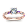 Load image into Gallery viewer, Twisted Vine Engagement Ring