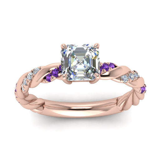 Twisted Vine Engagement Ring