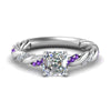 Load image into Gallery viewer, Twisted Vine Engagement Ring