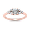 Load image into Gallery viewer, asscher-cut-real-diamond-vintage-style-engagement-ring-in-rose-gold-FDENR635ASRANGLE5-NL-RG