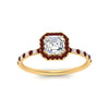 Load image into Gallery viewer, asscher-cut-ruby-halo-petite-engagement-ring-in-yellow-gold-FD8523ASRGRUDRANGLE3-NL-YG