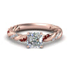 Load image into Gallery viewer, Twisted Vine Engagement Ring