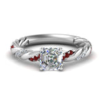 Load image into Gallery viewer, Twisted Vine Engagement Ring
