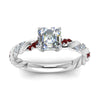 Load image into Gallery viewer, Twisted Vine Engagement Ring