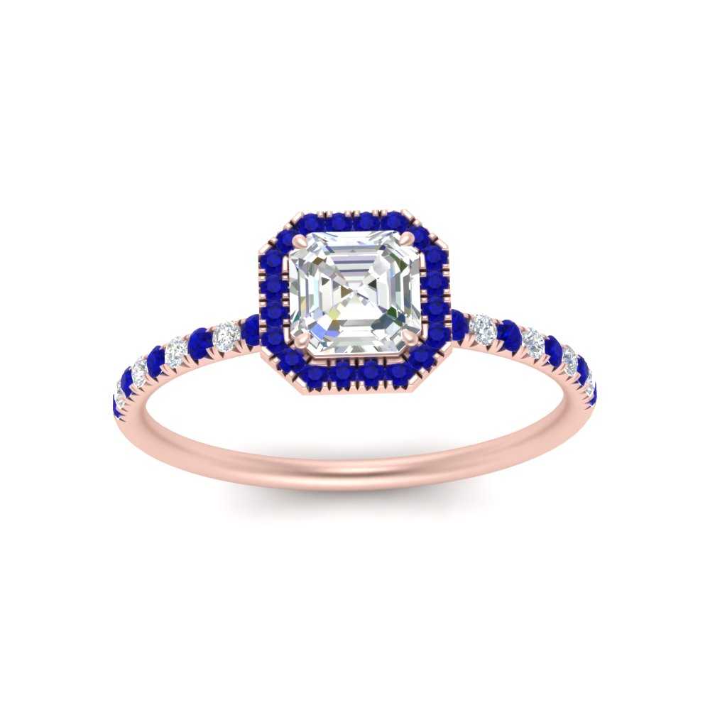 asscher-cut-sapphire-halo-petite-engagement-ring-in-rose-gold-FD8523ASRGSABLANGLE3-NL-RG