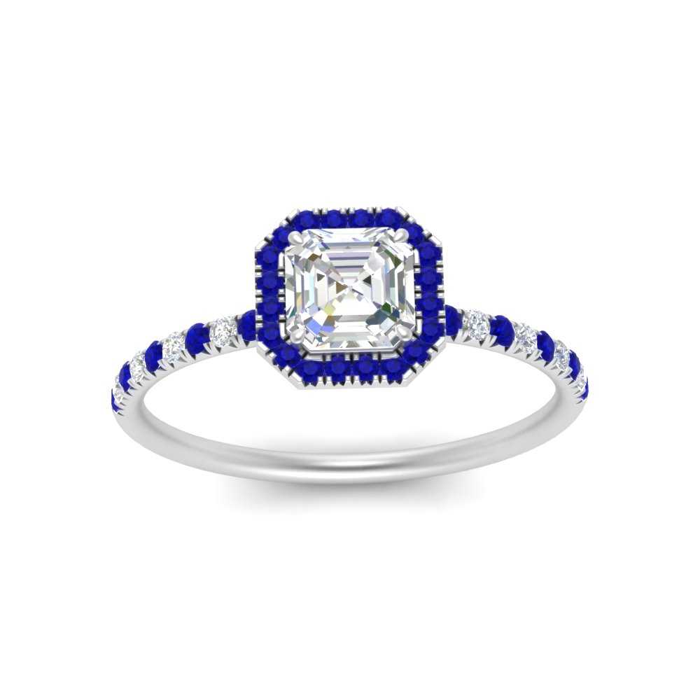 asscher-cut-sapphire-halo-petite-engagement-ring-in-white-gold-FD8523ASRGSABLANGLE3-NL-WG