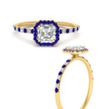 Thumbnail 78 - asscher-cut-sapphire-halo-petite-engagement-ring-in-yellow-gold-FD8523ASRGSABLANGLE3-NL-YG