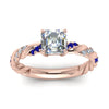 Load image into Gallery viewer, Twisted Vine Engagement Ring