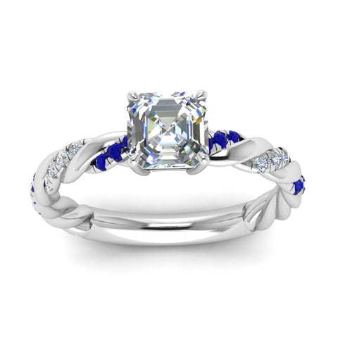 Twisted Vine Engagement Ring