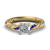 Load image into Gallery viewer, Twisted Vine Engagement Ring