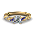 Load image into Gallery viewer, Twisted Vine Engagement Ring
