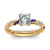 Load image into Gallery viewer, Twisted Vine Engagement Ring