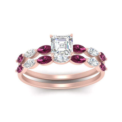 asscher-cut-single-prong-marquise-pink-sapphire-engagement-ring-and-band-in-FD9939ASGSADRPI-NL-RG