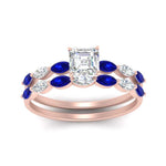 Load image into Gallery viewer, asscher-cut-single-prong-marquise-sapphire-engagement-ring-and-band-in-FD9939ASGSABL-NL-RG
