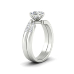 Load image into Gallery viewer, asscher-cut-swirl-channel-diamond-bridal-set-in-white-gold-FDENS4028AS-NL-WG.jpg
