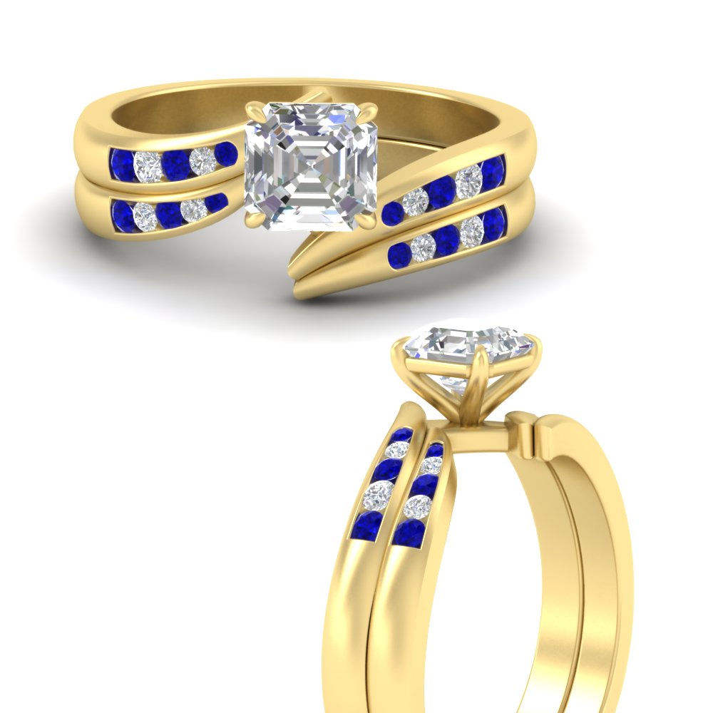 asscher-cut-swirl-channel-diamond-bridal-set-with-sapphire-in-yellow-gold-FDENS4028ASGSABL-NL-YG.jpg