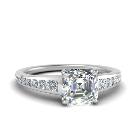 asscher-cut-swirl-engraved-channel-accent-diamond-engagement-ring-in-FD122866ASR-NL-WG