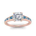 Thumbnail 20 - asscher-cut-swirl-engraved-channel-accent-diamond-engagement-ring-with-blue-topaz-in-FD122866ASRGICBLTO-NL-RG