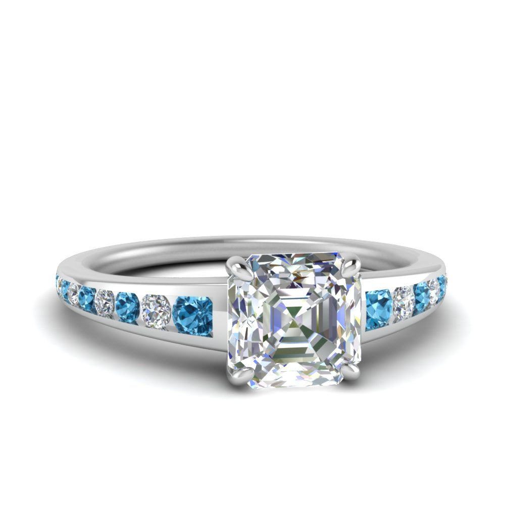 asscher-cut-swirl-engraved-channel-accent-diamond-engagement-ring-with-blue-topaz-in-FD122866ASRGICBLTO-NL-WG