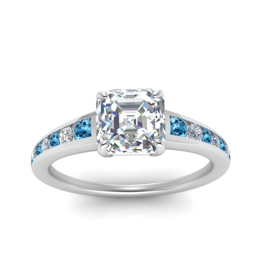asscher-cut-swirl-engraved-channel-accent-diamond-engagement-ring-with-blue-topaz-in-FD122866ASRGICBLTO-NL-WG