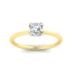 Load image into Gallery viewer, asscher-cut-thin-classic-solitaire-engagement-ring-in-yellow-gold-fdens9358asrangle5-nl-yg
