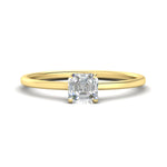 Load image into Gallery viewer, asscher-cut-thin-classic-solitaire-engagement-ring-in-yellow-gold-fdens9358asrsleep-nl-yg
