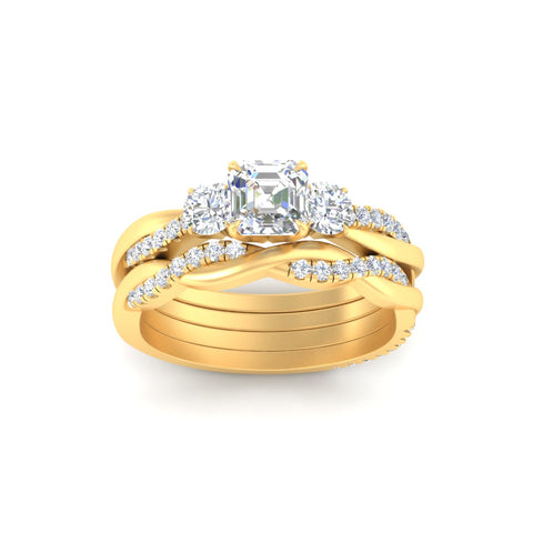 asscher-cut-three-stone-twisted-diamond-wedding-band-in-yellow-gold-fdens3301asangle5-nl-yg.jpg