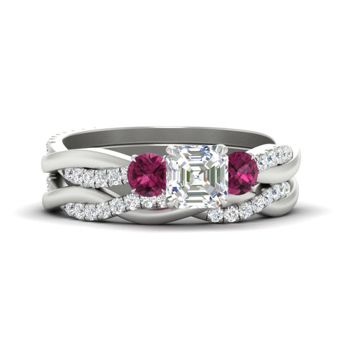 asscher-cut-three-stone-twisted-pink-sapphire-wedding-band-in-white-gold-fdens3301asgsadrpisleep-nl-wg.jpg