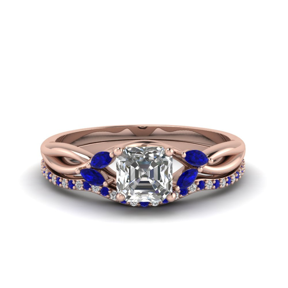 asscher-cut-twisted-diamond-bridal-set-with-blue-sapphire-in-14K-rose-gold-FD8300ASGSABL-NL-RG.jpg
