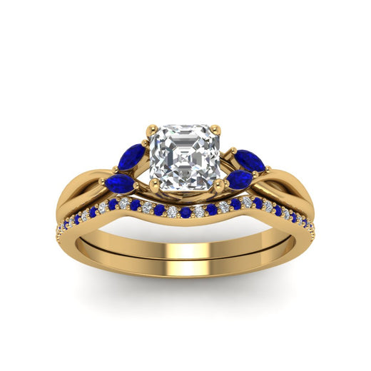 asscher-cut-twisted-diamond-bridal-set-with-blue-sapphire-in-14K-yellow-gold-FD8300ASGSABL-NL-YG.jpg