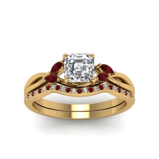 asscher-cut-twisted-diamond-bridal-set-with-ruby-in-14K-yellow-gold-FD8300ASGRUDR-NL-YG.jpg