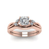 Load image into Gallery viewer, asscher-cut-twisted-diamond-ring-with-matching-curved-band-in-14K-rose-gold-FD8300AS-NL-RG.jpg