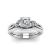Load image into Gallery viewer, asscher-cut-twisted-diamond-ring-with-matching-curved-band-in-14K-white-gold-FD8300AS-NL-WG.jpg