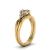Load image into Gallery viewer, asscher-cut-twisted-diamond-ring-with-matching-curved-band-in-14K-yellow-gold-FD8300AS-NL-YG.jpg