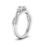 Load image into Gallery viewer, asscher-cut-twisted-floral-prong-diamond-wedding-set-in-white-gold-FD10257AS-ANGLE2-NL-WG_e1fbb2f9-4b9e-4eee-9710-62c19e0f5423?v=1756360097
