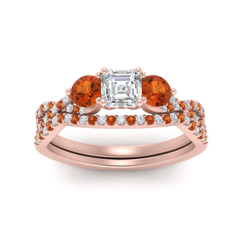 asscher-cut-twisted-floral-prong-orange-sapphire-wedding-set-in-rose-gold-FD10257ASGSAOR-ANGLE5-NL-RG?v=1756359941