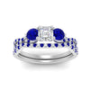 Load image into Gallery viewer, asscher-cut-twisted-floral-prong-sapphire-wedding-set-in-white-gold-FD10257ASGSABL-ANGLE5-NL-WG_de71c6e5-eaef-4c91-8ec9-532d4e81e68c?v=1756360097