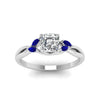 Load image into Gallery viewer, asscher-cut-twisted-petal-diamond-engagement-ring-with-blue-sapphire-in-14K-white-gold-FD8300ASRGSABL-NL-WG.jpg