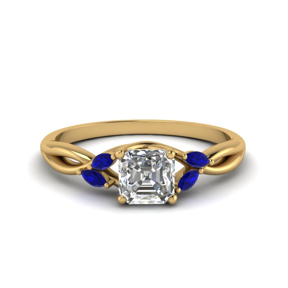 asscher-cut-twisted-petal-diamond-engagement-ring-with-blue-sapphire-in-14K-yellow-gold-FD8300ASRGSABL-NL-YG.jpg