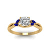 Load image into Gallery viewer, asscher-cut-twisted-petal-diamond-engagement-ring-with-blue-sapphire-in-14K-yellow-gold-FD8300ASRGSABL-NL-YG.jpg