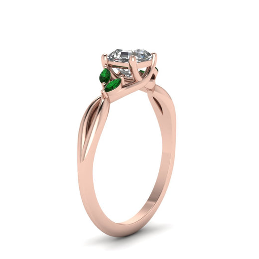 asscher-cut-twisted-petal-diamond-engagement-ring-with-emerald-in-14K-rose-gold-FD8300ASRGEMGR-NL-RG.jpg