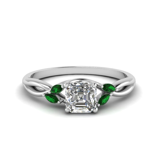 asscher-cut-twisted-petal-diamond-engagement-ring-with-emerald-in-14K-white-gold-FD8300ASRGEMGR-NL-WG.jpg