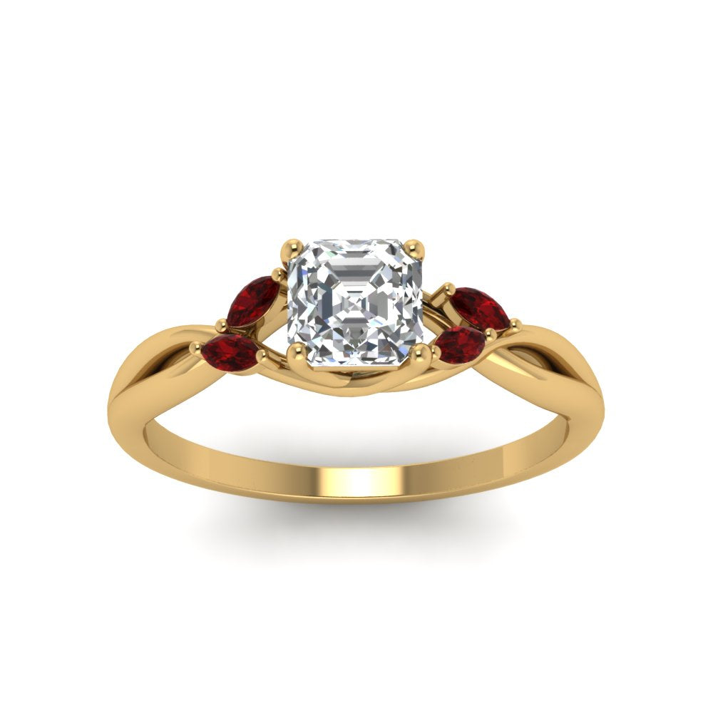 asscher-cut-twisted-petal-diamond-engagement-ring-with-ruby-in-14K-yellow-gold-FD8300ASRGRUDR-NL-YG.jpg