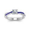 Load image into Gallery viewer, asscher-cut-twisted-vine-diamond-engagement-ring-for-women-with-blue-sapphire-in-14K-white-gold-FD8233ASRGSABL-NL-WG.jpg
