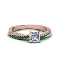 Thumbnail 14 - asscher-cut-twisted-vine-diamond-engagement-ring-for-women-with-emerald-in-14K-rose-gold-FD8233ASRGEMGR-NL-RG.jpg