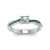 Load image into Gallery viewer, asscher-cut-twisted-vine-diamond-engagement-ring-for-women-with-emerald-in-14K-white-gold-FD8233ASRGEMGR-NL-WG.jpg